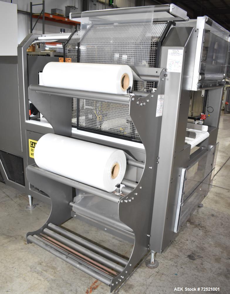 Used- American Packaging Machinery (APM) Model MIC-26 Inline Shrink Bundler with